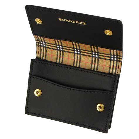 burberry leather id wallet|Burberry wallet outlet.